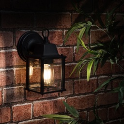 ValueLights Allgreave Black Outdoor Wall Lantern - Size: 21 x 10.5 x 14.5cm - Wilko - thumbnail 3