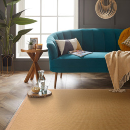 Esselle Home Swinton Beige Sisal Jute Boucle Rug 160 x 230cm - Size: 230 x 160 x 1cm - Cream - Wilko - thumbnail 3