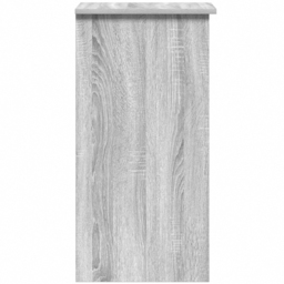 vidaXL 2 Shelf Computer Desk with Keyboard Tray Grey Sonoma - Size: 78 x 84 x 40cm - Wilko - thumbnail 6