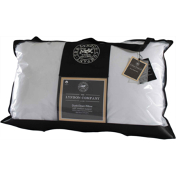 The Lyndon Company Duck Down Pillow - Size: Single - White - Wilko - thumbnail 1