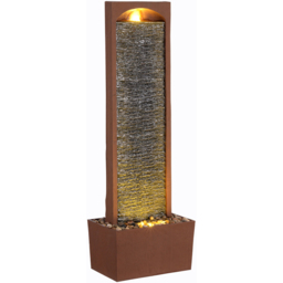 Teamson Home Red Rock Textured Waterfall Outdoor Fountain 38.5 inch - Size: 97.99 x 22 x 34.01cm - Wilko - thumbnail 4