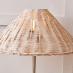 Pacific Lifestyle Hali Rattan Shade and Base Table Lamp - Size: 53 x 31 x 31cm - Brown - Wilko - thumbnail 5