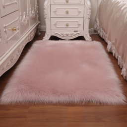 Living and Home Pink Shaggy Rug 100 x 180cm - Size: 3 x 100 x 180cm - Wilko - thumbnail 6