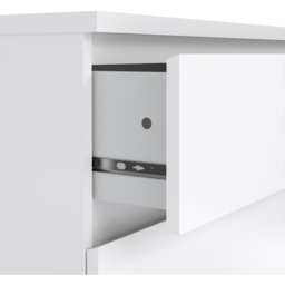 Florence 3 Drawer White High Gloss Chest of Drawers - Furniture to Go - Wilko - thumbnail 6