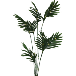 LED Palm Twig Light - Green - Wilko - thumbnail 4