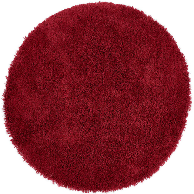 Origins Chicago Red Round Rug 133cm - Size: 133 x 133cm - Origins Rugs - Wilko - image 1