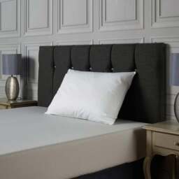 Downland White Luxury Feels Like Down Cotton Pillow - Size: Single - Wilko - thumbnail 3