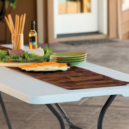 Lifetime Products Fold In Half Light Commercial Table - Size: 73.7 x 244.7 x 76.2cm - White - Wilko - thumbnail 7