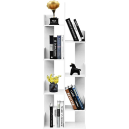 Costway 8 Shelf White Tree Shaped Bookshelf - Size: 154 x 32 x 11cm - Wilko - thumbnail 4