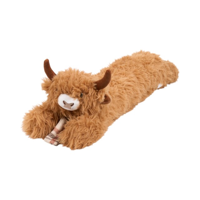 Highland Cow Draught ExcluderBrown - Wilko - image 1