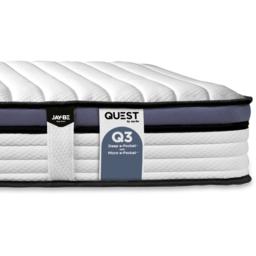 Jay-Be QUEST Q3 Hybrid e-Pocket Eco-Friendly Children's Mattress - Size: Single - Multi - Wilko - thumbnail 3