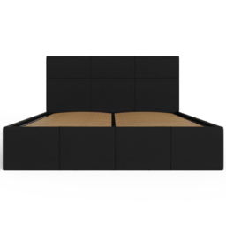 GFW King Size Black End Lift Ottoman Bed - Wilko - thumbnail 6