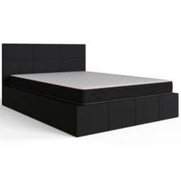 GFW King Size Black End Lift Ottoman Bed - Wilko - thumbnail 3