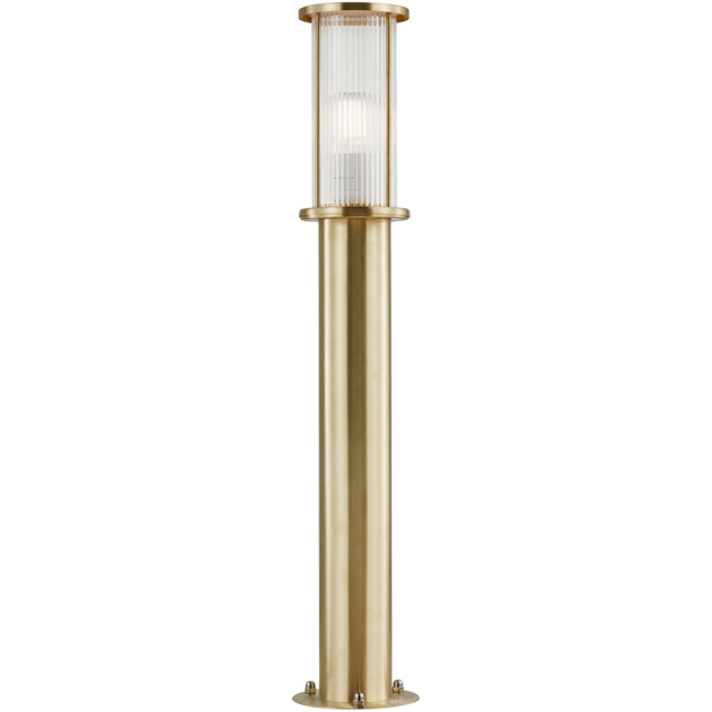 Nordlux Linton Brass Garden Light - Size: 80 x 13 x 80cm - Gold - Wilko - image 1