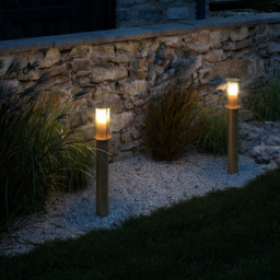 Nordlux Linton Brass Garden Light - Size: 80 x 13 x 80cm - Gold - Wilko - thumbnail 3