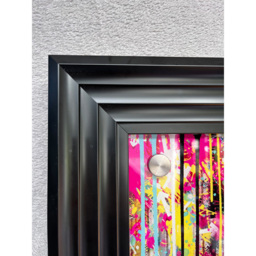 Splashbax All You Need is Love Black Premium Gallery Frame LED Neon Wall Art - Size: 105 x 75 x 7cm - Multi - Wilko - thumbnail 4
