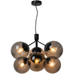 Nordlux Ivona 6 Spot Black Pendant Light - Size: 44.5 x 62 x 44.5cm - Wilko - thumbnail 5