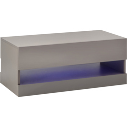 GFW Galicia Grey LED Lift Up Coffee Table - Size: 38 x 75 x 30cm - Wilko - thumbnail 5