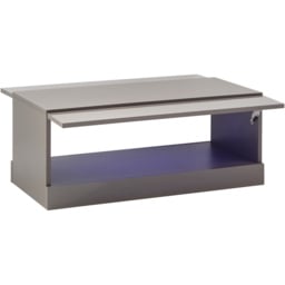 GFW Galicia Grey LED Lift Up Coffee Table - Size: 38 x 75 x 30cm - Wilko - thumbnail 6