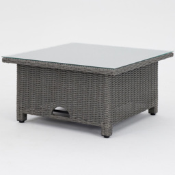 Home Detail Hadley 9 Seater Dark Grey Rattan Corner Garden Sofa Set with Rising Table - Wilko - thumbnail 5