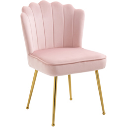 Portland Pink Vanity Accent Chair - Size: Single - Wilko - thumbnail 3