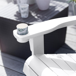Keter Alpine White Adirondack Chair - Size: 96.5 x 81 x 93cm - Wilko - thumbnail 5