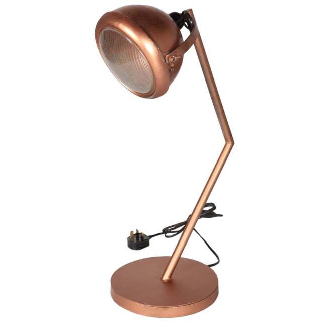 Brooklyn Antique brown Table Lamp Stand - Wilko - image 1