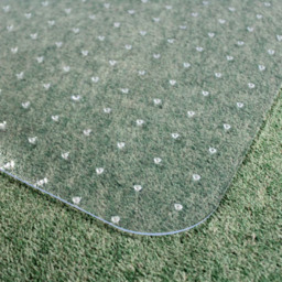 ValueMat Multipurpose Rectangular Floor Protection Mat for Carpet 90 x 120cm - Size: 120 x 90 x 0.16cm - Clear - Wilko - thumbnail 6