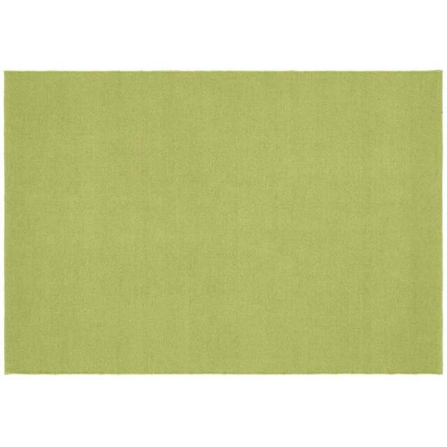 Hug Rug Green Plain Woven Rug 120 x 170cm - Wilko - image 1