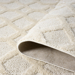 Desire Rugs Isabella Cream Embossed Imperial Trellis Rug 200 x 290cm - Wilko - thumbnail 5