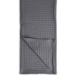 Allure Home Fashions Hotel Graphite Waffle Throw Blanket 175 x 225cm - Grey - Wilko - thumbnail 4