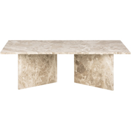 Florence Vega Brown Marble Coffee Table - Furniture To Go - Wilko - thumbnail 4