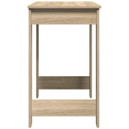 vidaXL Single Drawer Computer Desk Sonoma Oak - Size: 75 x 100 x 45cm - Brown - Wilko - thumbnail 6