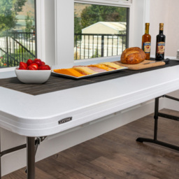 Lifetime Products Height Adjustable Commercial Table - Size: 91 x 182.9 x 76.2cm - Cream - Wilko - thumbnail 6