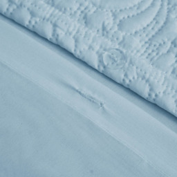 Velosso Winchester Double Ocean Blue Duvet Set - Wilko - thumbnail 3
