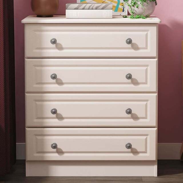 Crowndale Pembroke 4 Drawer Kashmir Ash Chest of Drawers Ready Assembled - Wilko - image 1
