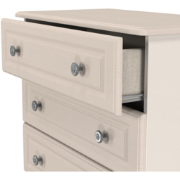 Crowndale Pembroke 4 Drawer Kashmir Ash Chest of Drawers Ready Assembled - Wilko - thumbnail 7