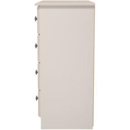 Crowndale Pembroke 4 Drawer Kashmir Ash Chest of Drawers Ready Assembled - Wilko - thumbnail 5