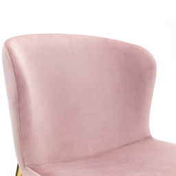 Julian Bowen Harper Set of 2 Dusky Pink Dining Chairs - Wilko - thumbnail 6