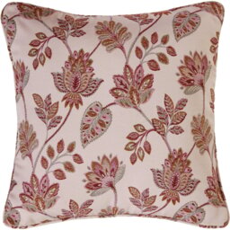 Regency Floral Jacquard Cushion Cream - Divante Finest - Wilko - thumbnail 1