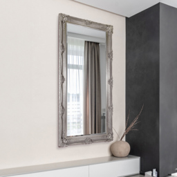 Davenport Silver Ornate Flourish Full Length Mirror 168 x 78cm - MirrorOutlet - Wilko - thumbnail 3