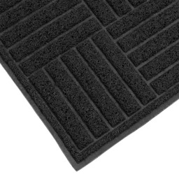 JVL Grey Square Mud Grabber Scraper Doormat 40 x 60cm - JVL Homewares - Wilko - thumbnail 4