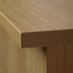 R White Cabinets Computer Desk Brown - Size: 72.8 x 85 x 54cm - Wilko - thumbnail 4