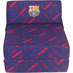 Kaikoo Barcelona Blue and Red Print Chair Bed - Size: Single - multi - Wilko - thumbnail 4