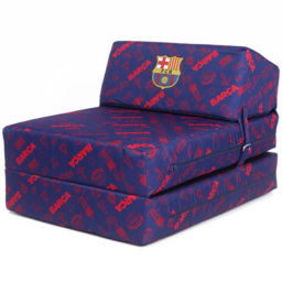 Kaikoo Barcelona Blue and Red Print Chair Bed - Size: Single - multi - Wilko - thumbnail 5