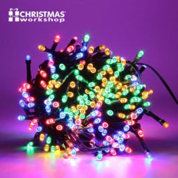 The Christmas Workshop 200 Multicolour LED String Light - Wilko - thumbnail 5