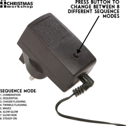 The Christmas Workshop 200 Multicolour LED String Light - Wilko - thumbnail 6