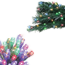 The Christmas Workshop 200 Multicolour LED String Light - Wilko - thumbnail 4