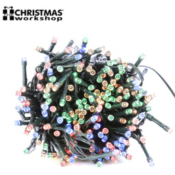 The Christmas Workshop 200 Multicolour LED String Light - Wilko - thumbnail 3