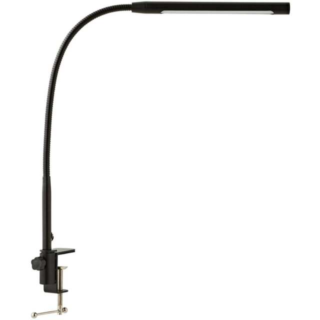 ValueLights Daylight Black Clamp LED Desk Lamp - Size: 50 x 30 x 15cm - Wilko - image 1